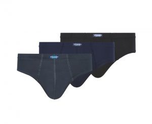 CUECA SLIP ALGODÃO - KIT COM 3 UNIDADES