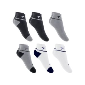 KIT COM 6 PARES MEIA CANO CURTO ATOALHADA CASUAL TORP – 38 a 43