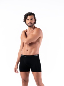 CUECA BOXER MICROFIBRA SEM COSTURA – ADULTO – DAILY