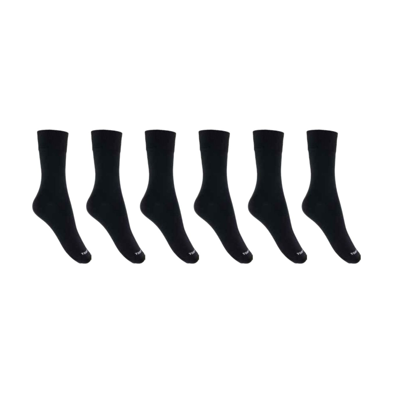 KIT COM 6 PARES MEIAS TORP SOCIAL COTTON LYCRA - 38 A 43 - Imagem 2